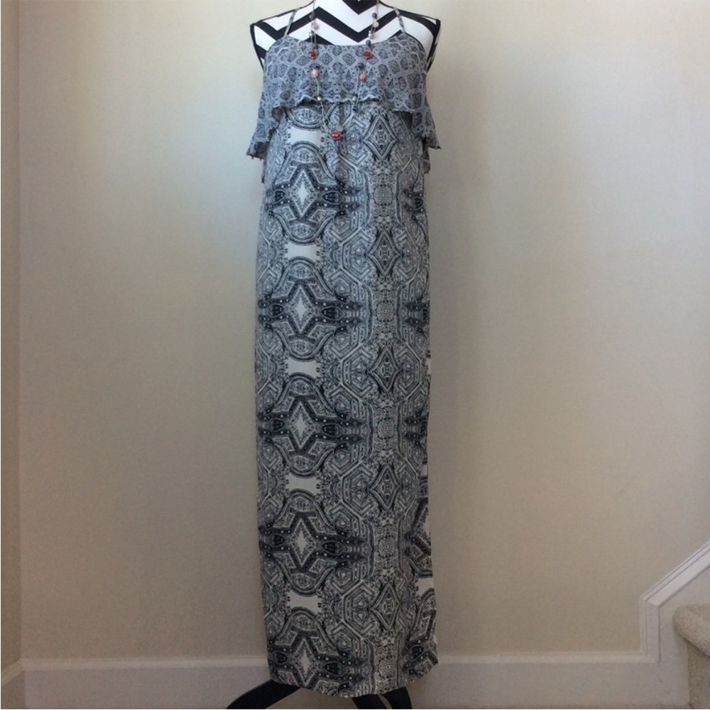 Anthropologie Tabitha Tiered Maxi Dress by Vanessa Virginia - Picture 2 of 4
